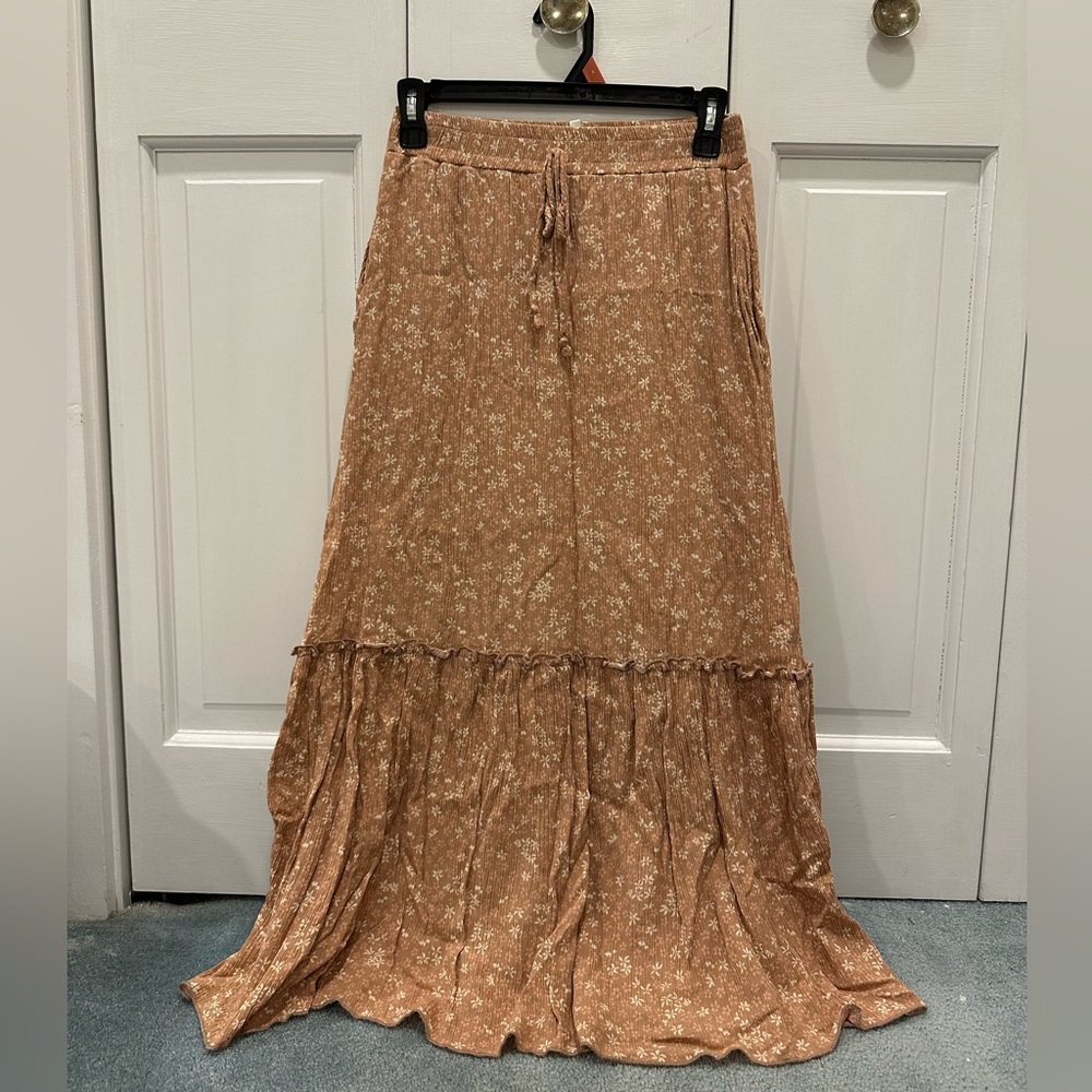 Bohme Floral Midi Skirt